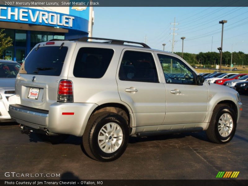 Silver Metallic / Black 2007 Mercury Mariner Luxury