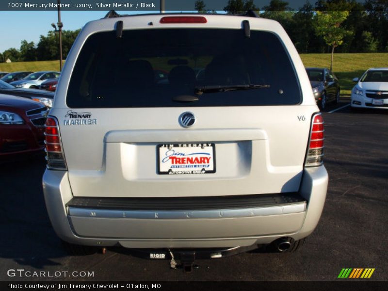 Silver Metallic / Black 2007 Mercury Mariner Luxury