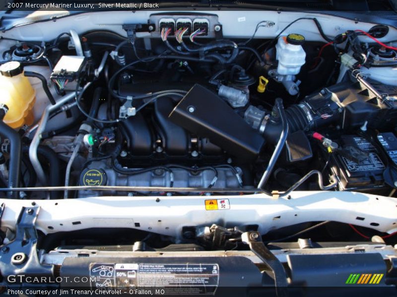 Silver Metallic / Black 2007 Mercury Mariner Luxury