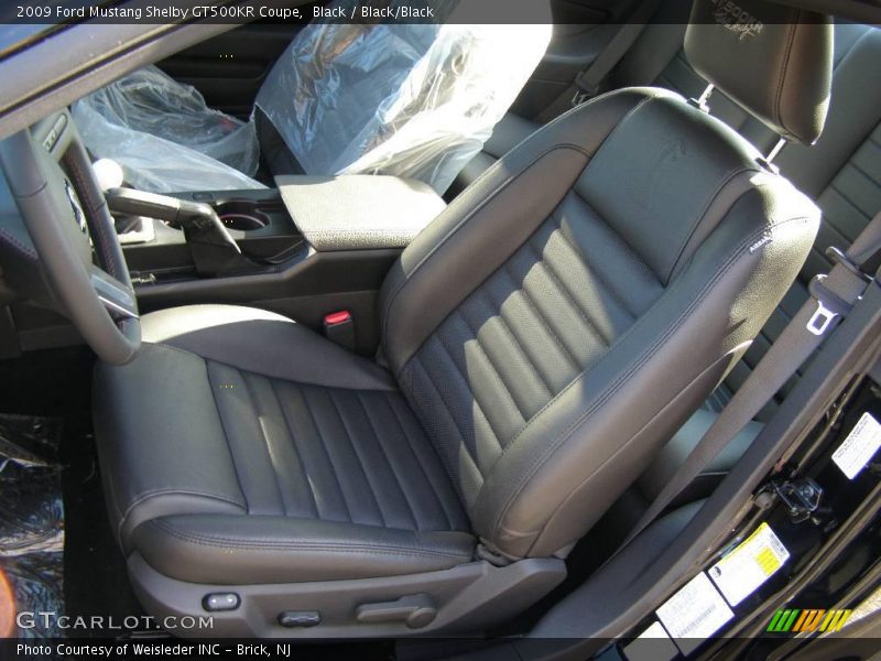  2009 Mustang Shelby GT500KR Coupe Black/Black Interior