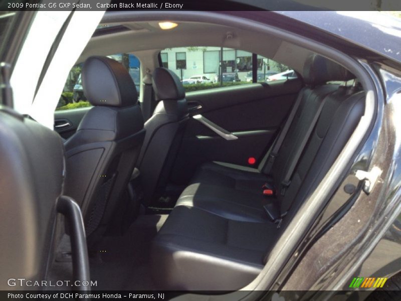 Carbon Black Metallic / Ebony 2009 Pontiac G6 GXP Sedan