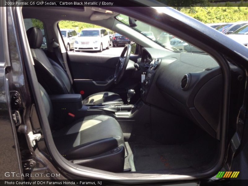 Carbon Black Metallic / Ebony 2009 Pontiac G6 GXP Sedan