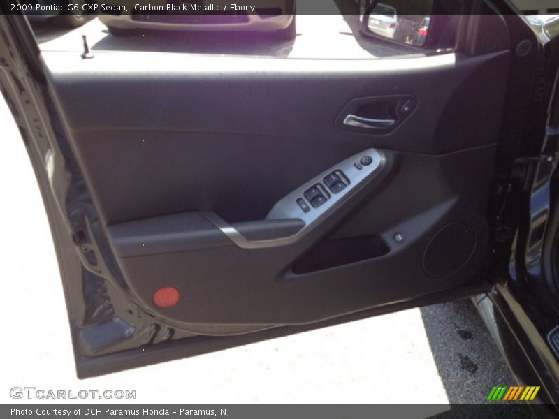 Carbon Black Metallic / Ebony 2009 Pontiac G6 GXP Sedan