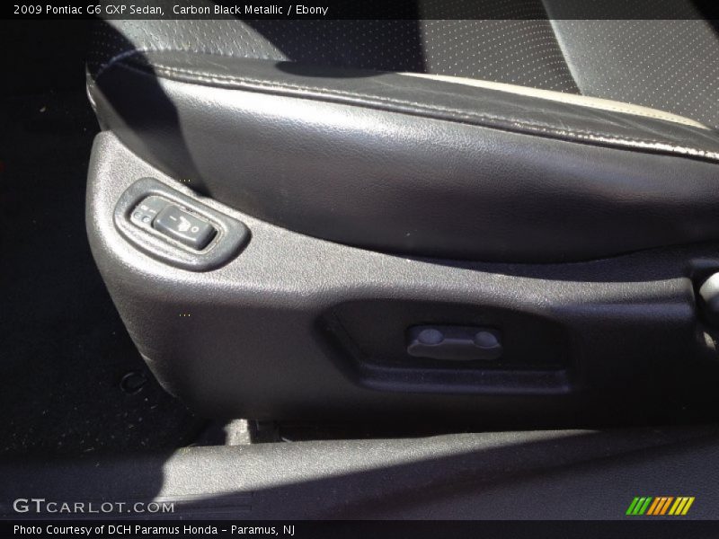 Carbon Black Metallic / Ebony 2009 Pontiac G6 GXP Sedan