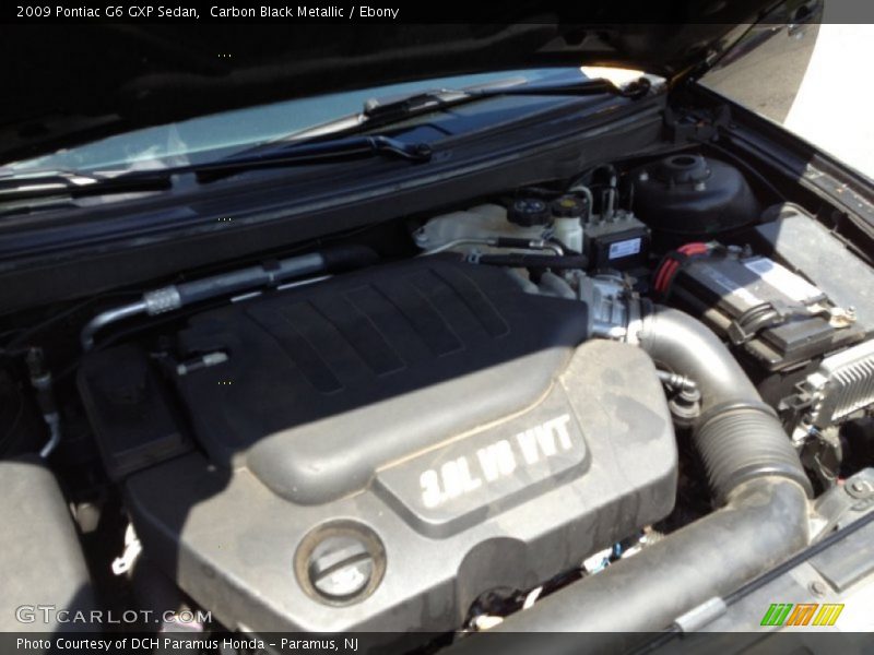 Carbon Black Metallic / Ebony 2009 Pontiac G6 GXP Sedan