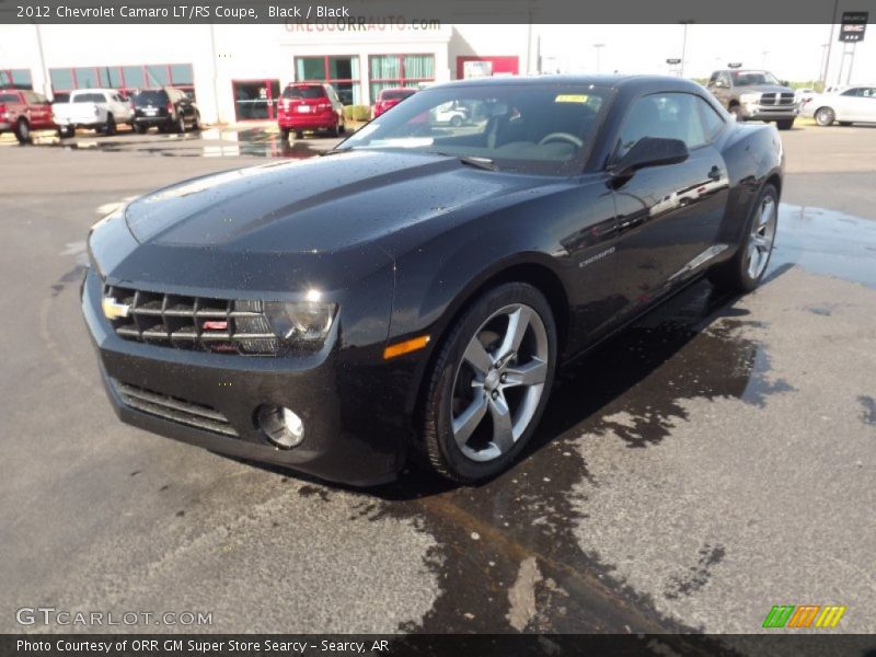 Black / Black 2012 Chevrolet Camaro LT/RS Coupe