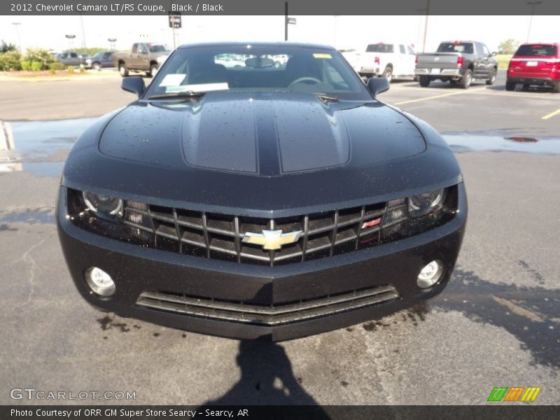 Black / Black 2012 Chevrolet Camaro LT/RS Coupe