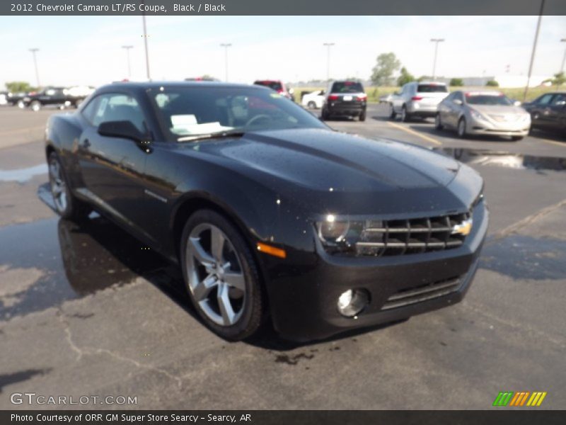 Black / Black 2012 Chevrolet Camaro LT/RS Coupe