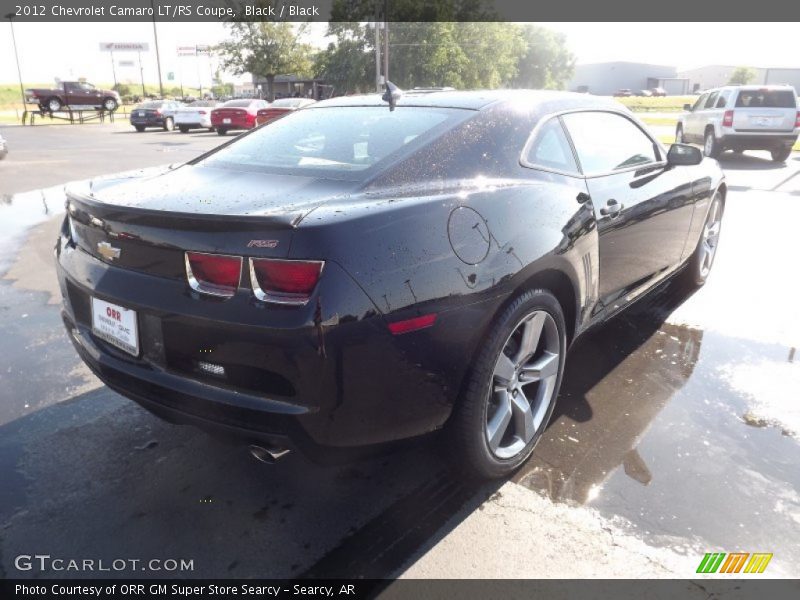 Black / Black 2012 Chevrolet Camaro LT/RS Coupe