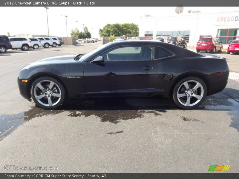 Black / Black 2012 Chevrolet Camaro LT/RS Coupe