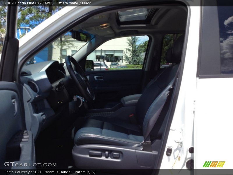 Taffeta White / Black 2009 Honda Pilot EX-L 4WD