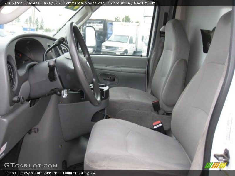 Oxford White / Medium Flint 2006 Ford E Series Cutaway E350 Commercial Moving Van