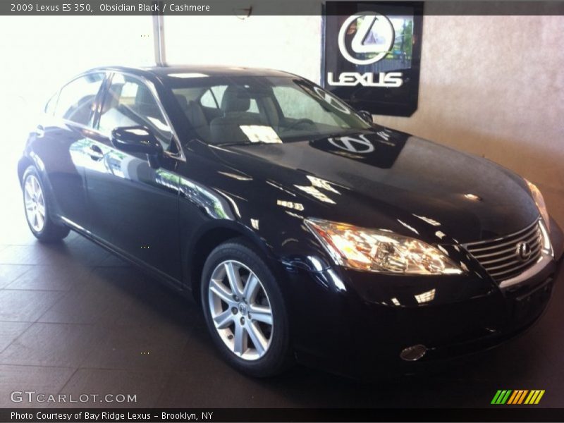 Obsidian Black / Cashmere 2009 Lexus ES 350