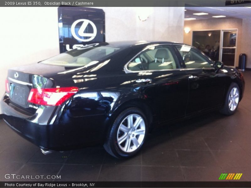Obsidian Black / Cashmere 2009 Lexus ES 350
