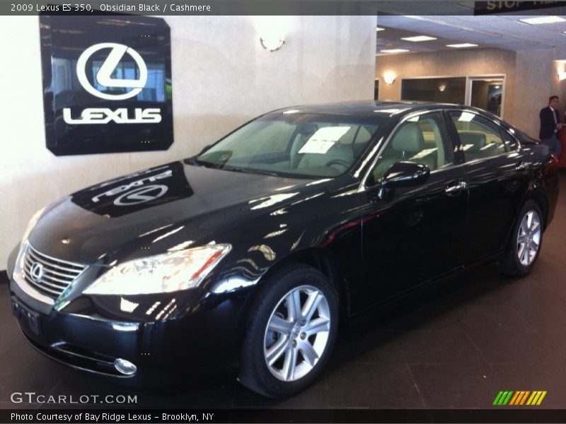 Obsidian Black / Cashmere 2009 Lexus ES 350