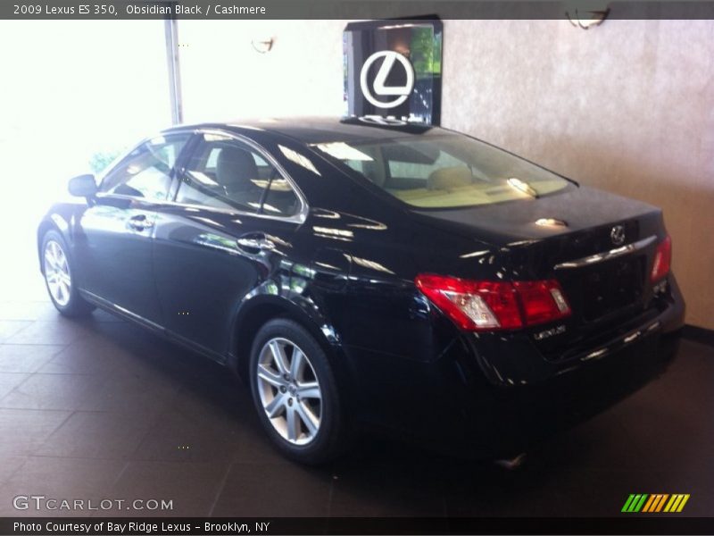Obsidian Black / Cashmere 2009 Lexus ES 350