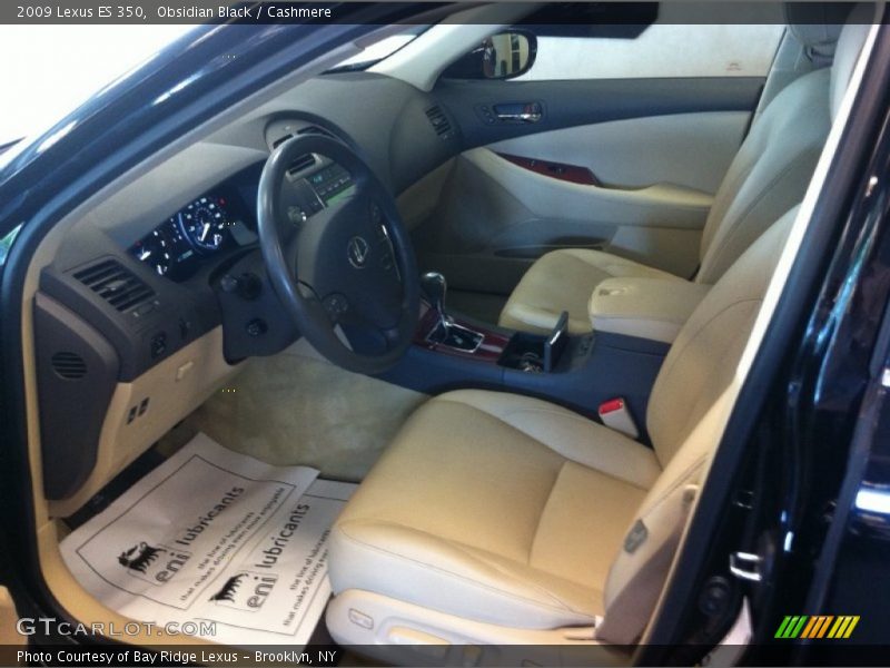 Obsidian Black / Cashmere 2009 Lexus ES 350
