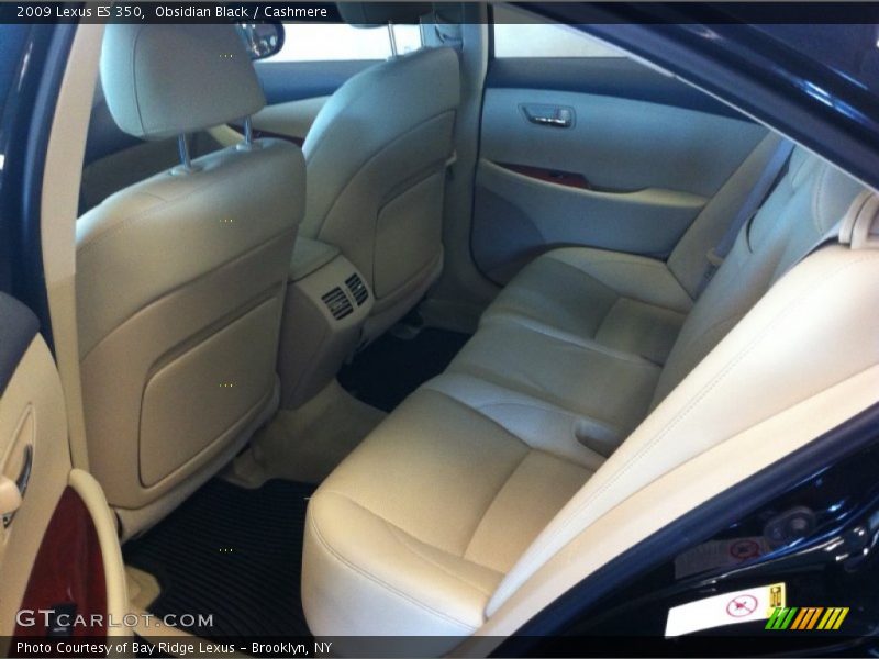 Obsidian Black / Cashmere 2009 Lexus ES 350