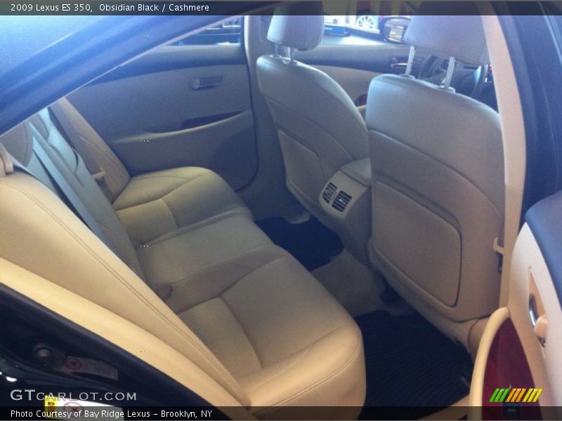 Obsidian Black / Cashmere 2009 Lexus ES 350
