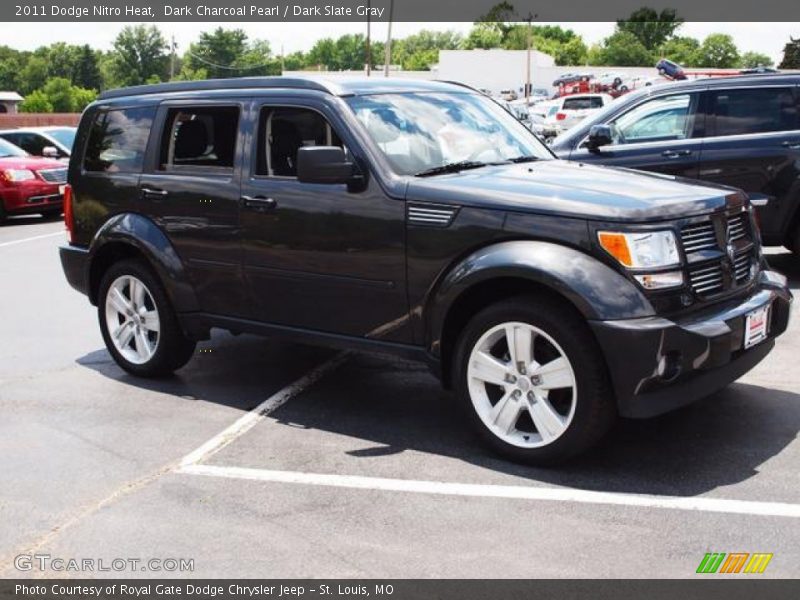 Dark Charcoal Pearl / Dark Slate Gray 2011 Dodge Nitro Heat