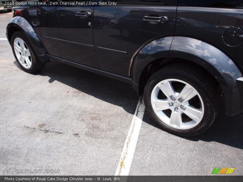 Dark Charcoal Pearl / Dark Slate Gray 2011 Dodge Nitro Heat