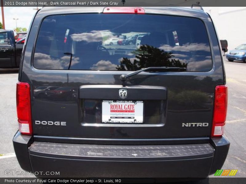Dark Charcoal Pearl / Dark Slate Gray 2011 Dodge Nitro Heat