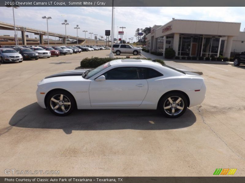 Summit White / Gray 2010 Chevrolet Camaro LT Coupe