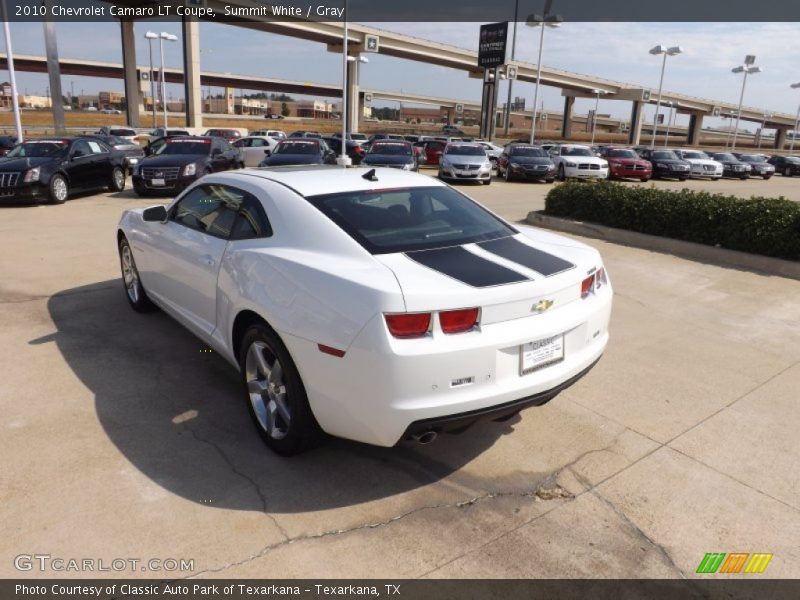 Summit White / Gray 2010 Chevrolet Camaro LT Coupe