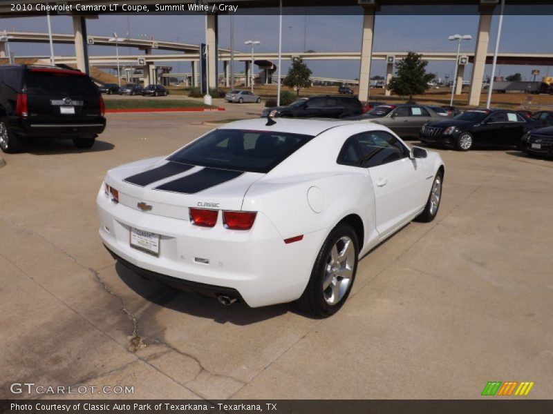 Summit White / Gray 2010 Chevrolet Camaro LT Coupe