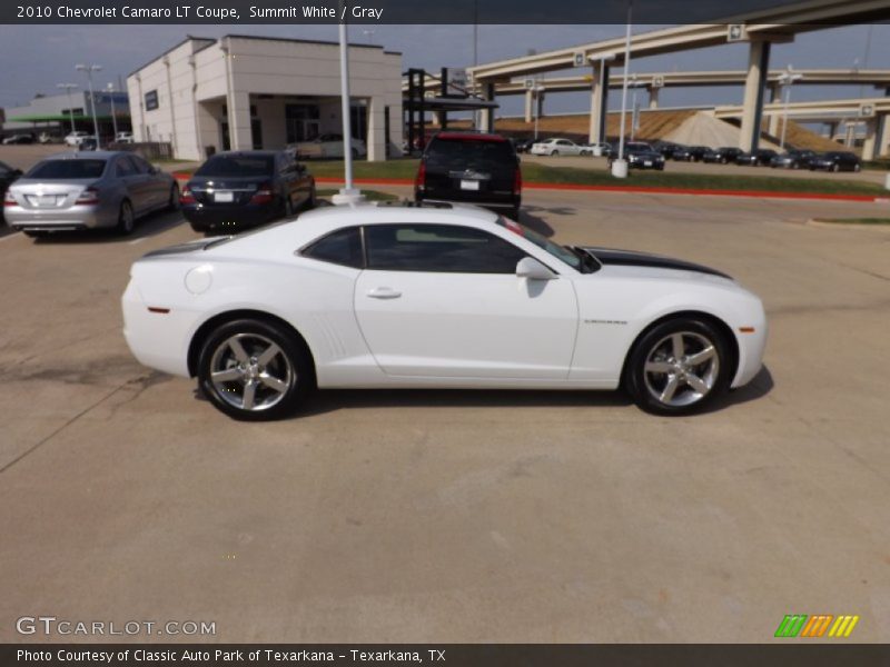 Summit White / Gray 2010 Chevrolet Camaro LT Coupe
