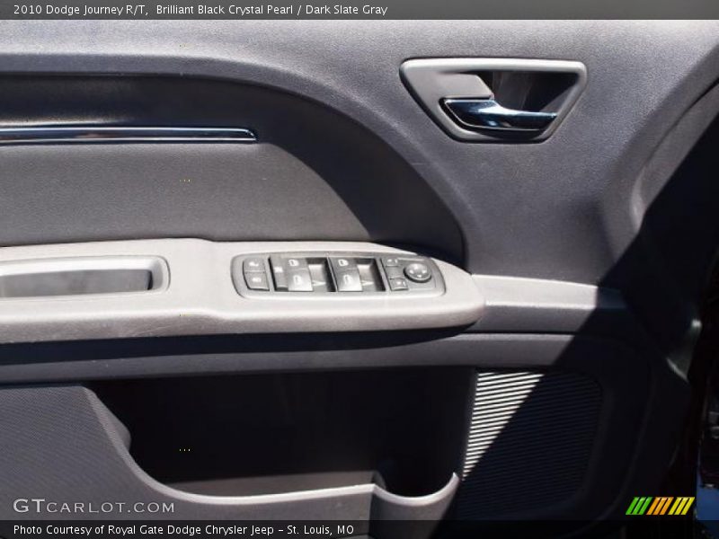 Brilliant Black Crystal Pearl / Dark Slate Gray 2010 Dodge Journey R/T