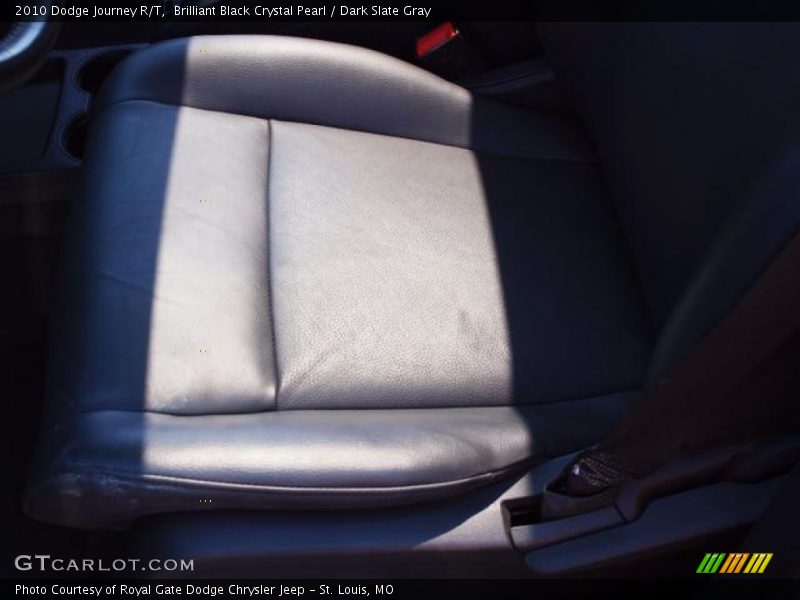 Brilliant Black Crystal Pearl / Dark Slate Gray 2010 Dodge Journey R/T