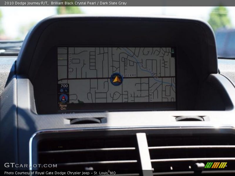 Brilliant Black Crystal Pearl / Dark Slate Gray 2010 Dodge Journey R/T