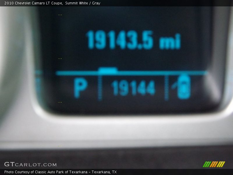 Summit White / Gray 2010 Chevrolet Camaro LT Coupe