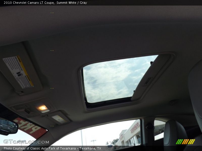 Summit White / Gray 2010 Chevrolet Camaro LT Coupe