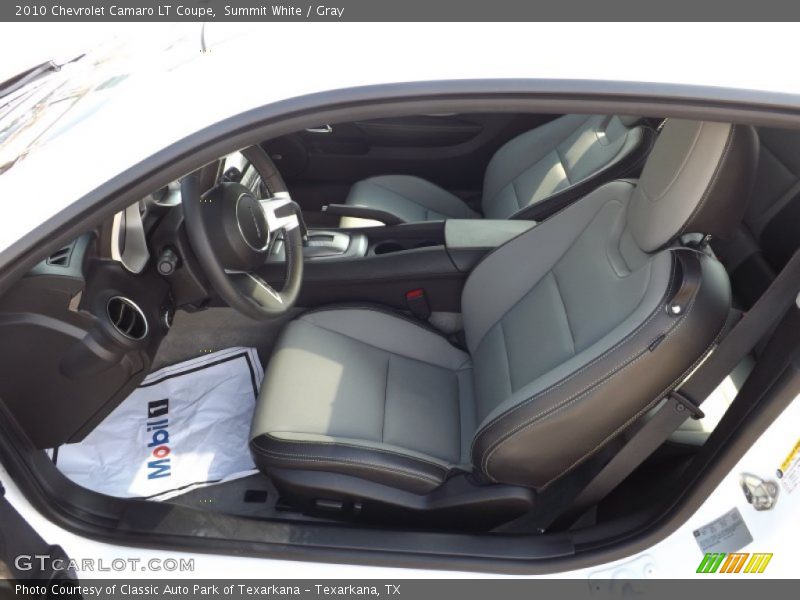Summit White / Gray 2010 Chevrolet Camaro LT Coupe