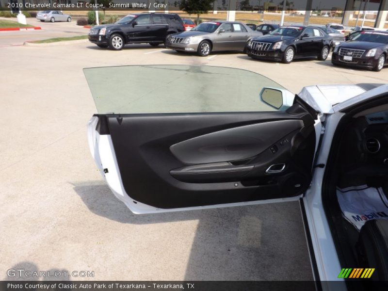 Summit White / Gray 2010 Chevrolet Camaro LT Coupe