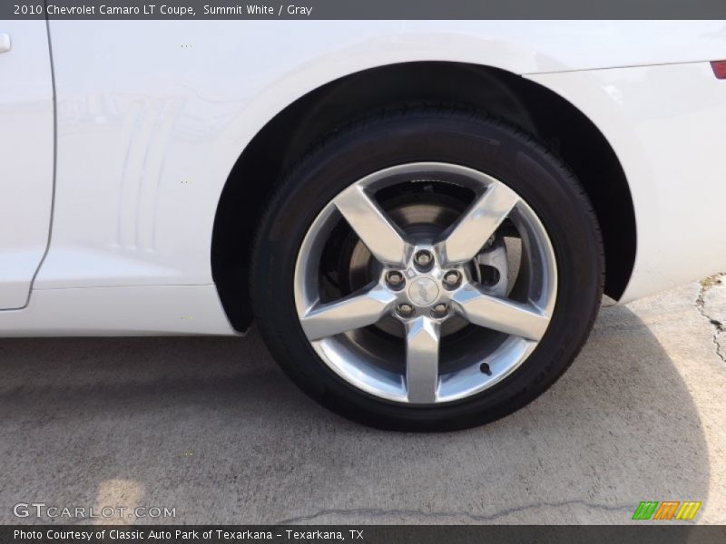 Summit White / Gray 2010 Chevrolet Camaro LT Coupe