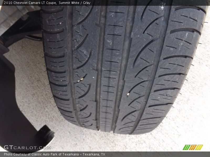 Summit White / Gray 2010 Chevrolet Camaro LT Coupe