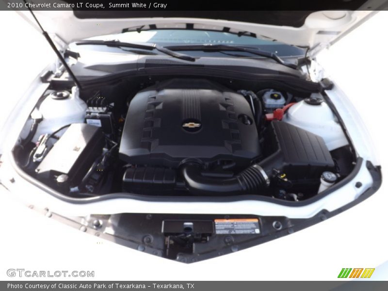 Summit White / Gray 2010 Chevrolet Camaro LT Coupe