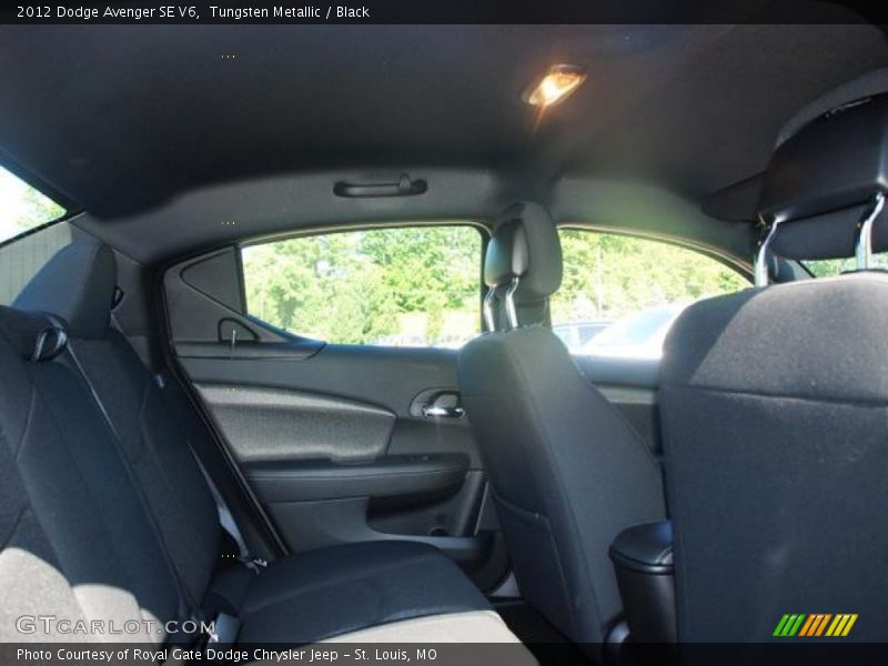 Tungsten Metallic / Black 2012 Dodge Avenger SE V6