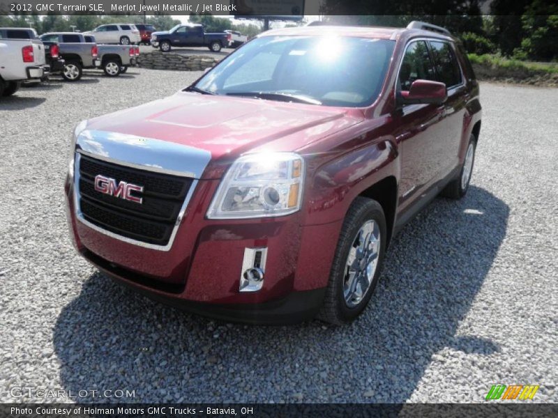 Merlot Jewel Metallic / Jet Black 2012 GMC Terrain SLE