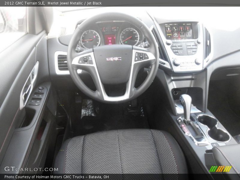 Merlot Jewel Metallic / Jet Black 2012 GMC Terrain SLE