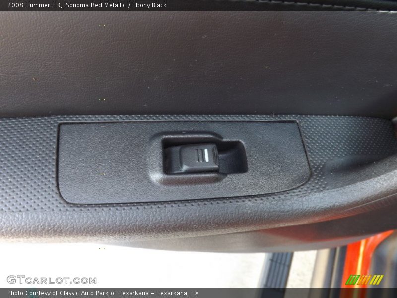 Sonoma Red Metallic / Ebony Black 2008 Hummer H3