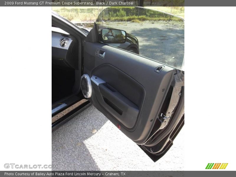 Black / Dark Charcoal 2009 Ford Mustang GT Premium Coupe Superstang