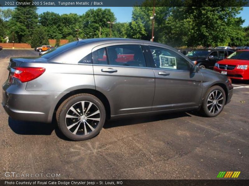 Tungsten Metallic / Black 2012 Chrysler 200 S Sedan