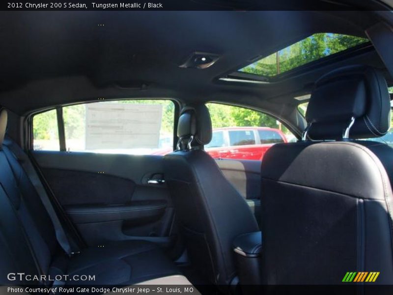 Tungsten Metallic / Black 2012 Chrysler 200 S Sedan