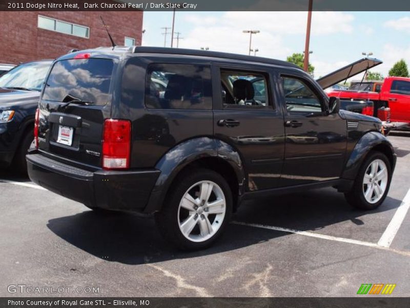 Dark Charcoal Pearl / Dark Slate Gray 2011 Dodge Nitro Heat