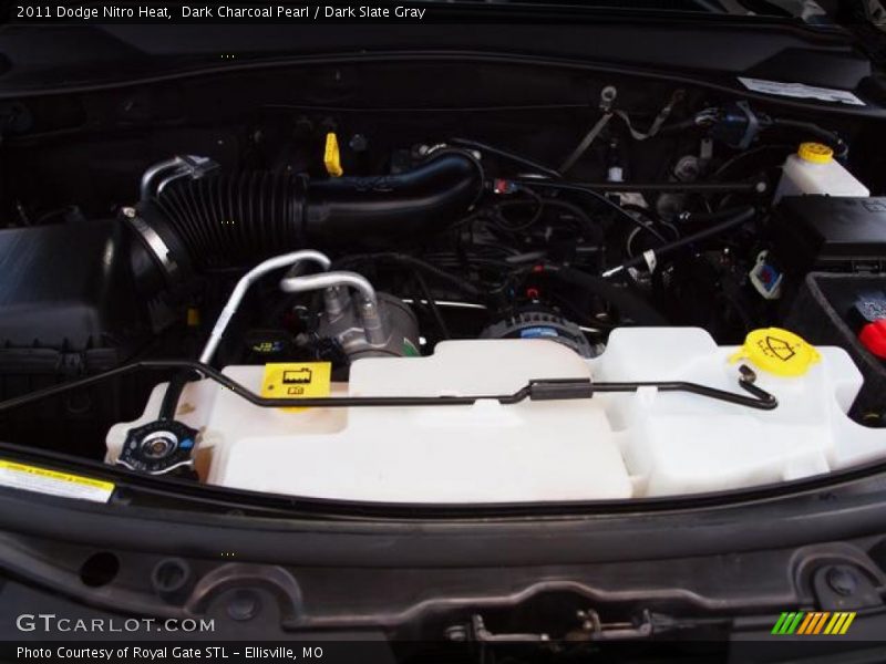 Dark Charcoal Pearl / Dark Slate Gray 2011 Dodge Nitro Heat