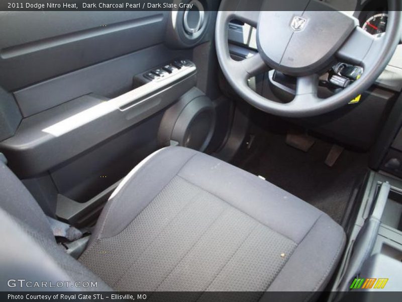 Dark Charcoal Pearl / Dark Slate Gray 2011 Dodge Nitro Heat
